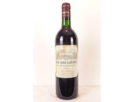 Vinho Tinto LES BRULIÈRES DE BEYCHEVELLE 1992 (75 cl - 1 unidade)