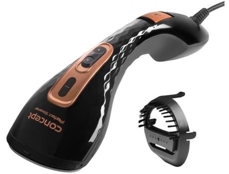 Vaporizador de roupa portátil No8000 Vaporizador de roupa portátil 0,15 L 1300 W Preto, Copper Concept