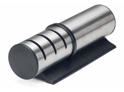 Afiador De Facas Manual Cilíndrico Em Aço Inoxidável Herzberg Hg8102 Aquaforge