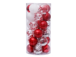 Decorações de Natal de Plástico Branco* ZYBLSSBB