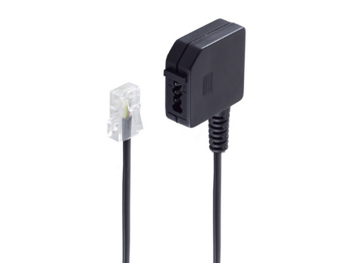 Cabo Adaptador de Telefone SHIVERPEAKS Basic-S Plugue Rj45 -