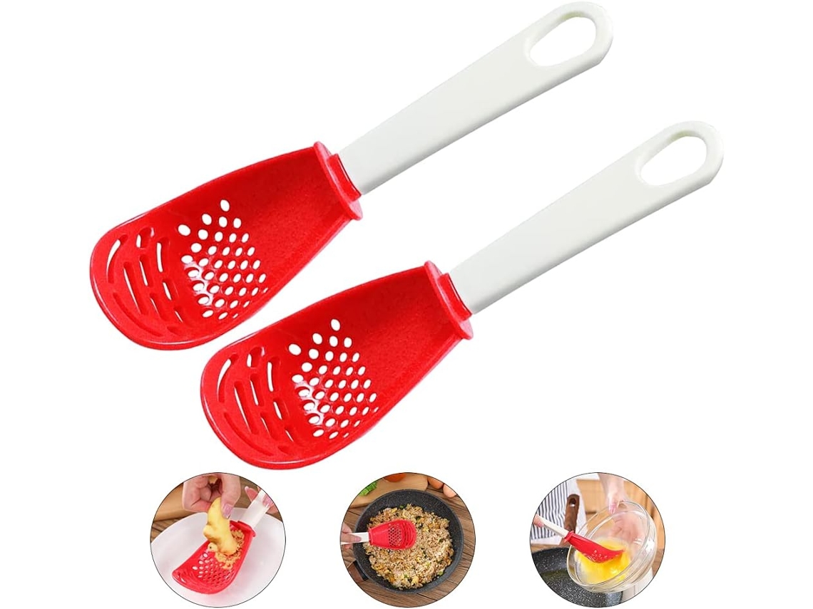 Colher Multifuncional de Cozinha Utensílios para Cozinhar e Escorrer NEVEANCE