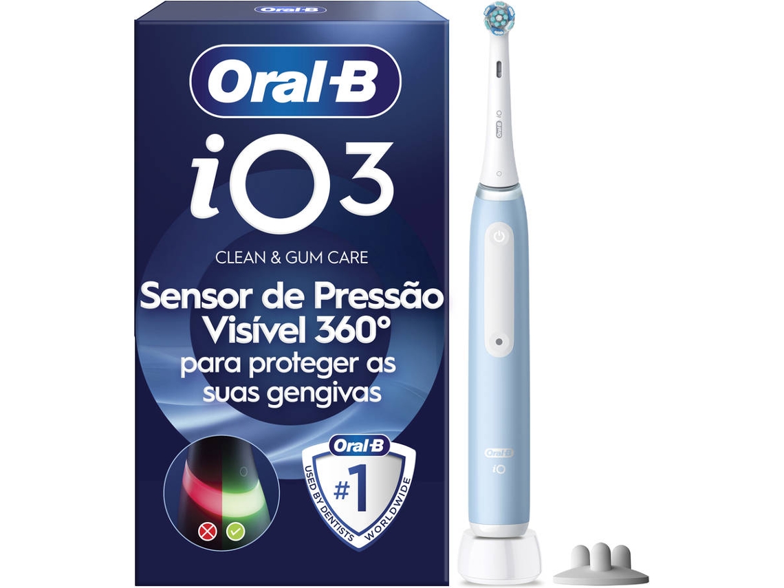 Escova de Dentes Elétrica Oral-B iO 3 Azul