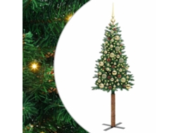 Conjunto 1 Árvore De Natal Vidaxl Verde Pvc (150 Cm)