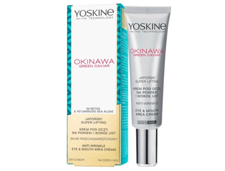 Okinawa Green Caviar Creme Para Os Olhos, Pálpebras E Contorno Labial, 15ml Yoskine
