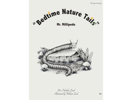 Livro 'Bedtime Nature Tails': Mr. Millipede Dr Nicholas Zach (Inglês)