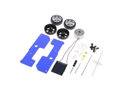 Kit De Brinquedo Faça Você Mesmo Para Carro Solar, Gadget Educacional, Hobby, Azul Olysi Shop