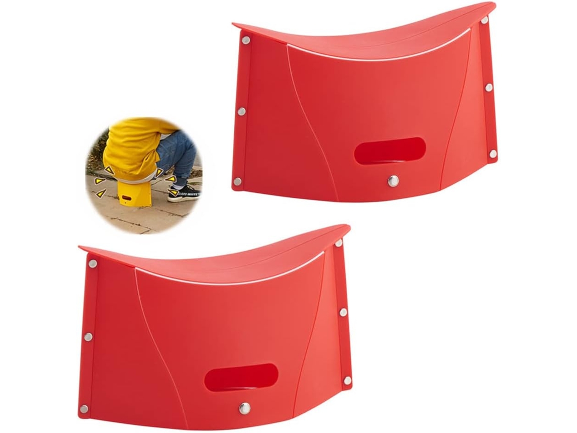 Banqueta AQUAFORGE, portátil, compacta, leve, ajustável, para camping e trilhas