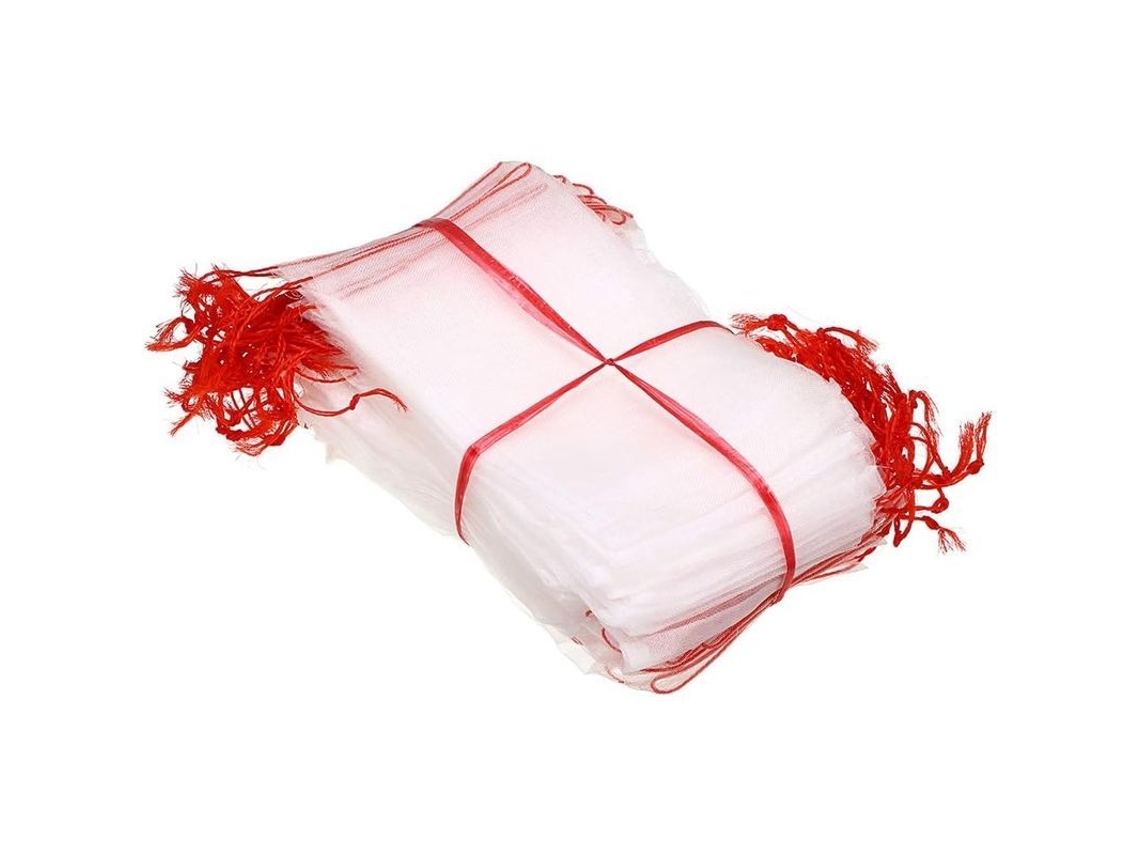 Bolsas De Proteção Para Frutas, 100 Peças 30×20 Cm Bolsas De Malha De Nylon Para Plantas