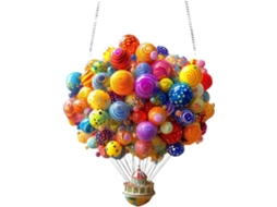 Ornamento Plano Em Acrílico, Decoração De Pingente De Balão 2d |