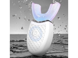 Escova De Dentes Elétrica Totalmente Automática Em Formato De U Com Branqueamento Ultrassônico Prático.