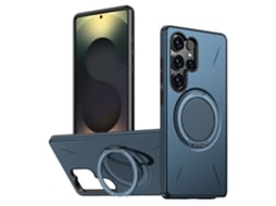 Suporte Giratório Compatível Com Capas Magnéticas De Celulares Samsung.azul - S26 Ultra