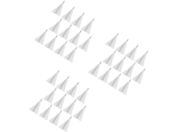 Alfinetes De Papel Em Formato Avião Da Série 3 Angooily, Pequenos Com