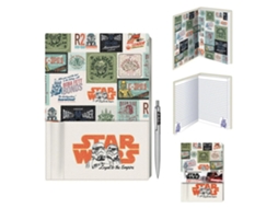 Conjunto De Caderno E Caneta Star Wars Leal Ao Império A5, Tamanho Único, Multicolorido Brilvibera