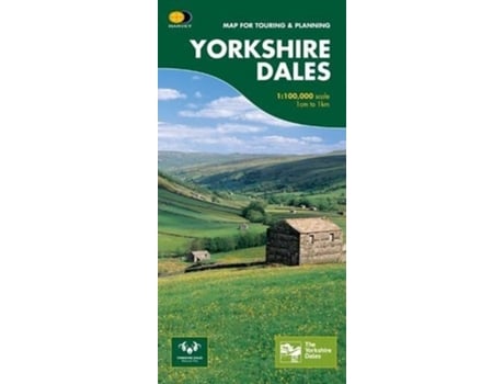 Livro Yorkshire Dales de Harvey Map (Inglês)