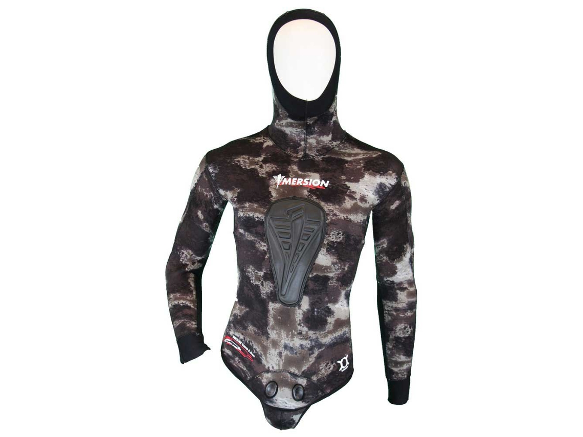 Colete Seriole Camo Strechy Yamamoto 5 Mm Preto Simersion