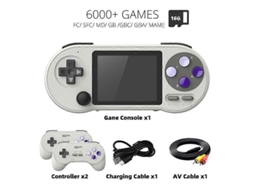 Frog Sf2000 3 Polegadas Ips Console De Jogos Portátil Mini Player Portátil Integrado 6000 Jogos Jogos Retrô Suporte Saída Av Ly Ebike