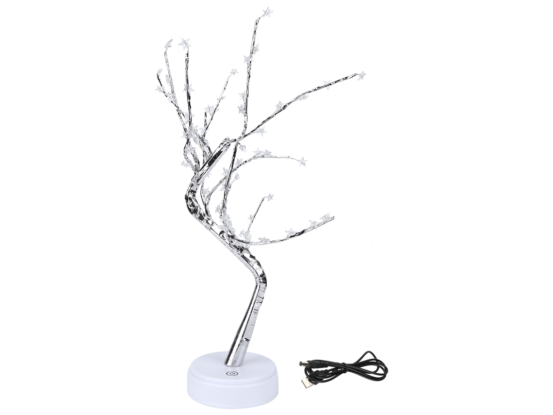 Laxiscreed Luzes Led Com 60 Leds Para Decoração, Festas Ou Bonsai, Luz Amarela Quente