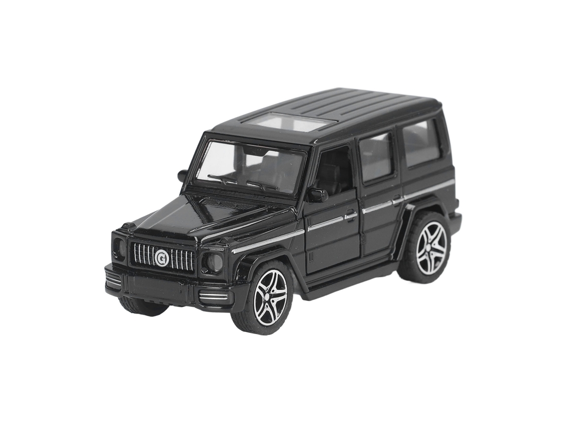 Ats modelo de Coche de Aleación Con Puertas Abiertas, Juguete Realista para Niños de 3+ Años, Regalo (negro)