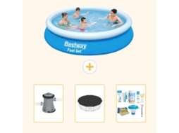 Bestway Piscina Bestway Fast Set Redonda - 366x76 Cm - 4-peças S22659