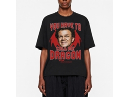 Rockinstone Step Brothers Movie Dragon Black Adult T-shirt Size:l