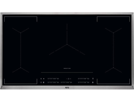 Placa de Indução AEG IKE95454XB (Elétrica - 89.6 cm - Preto)