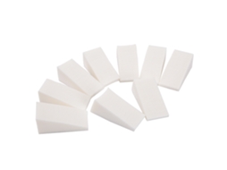 48 Esponjas De Remoção De Esmalte Para Unhas Gradiente Sponge Wedges Manicure Transfer