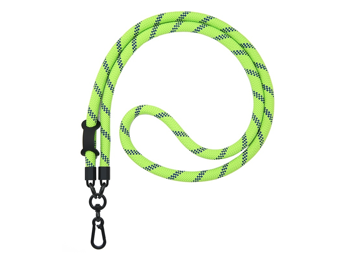 Lurelia Cordão Para Telemóvel Ajustável Transversal Para Pescoço 120 Cm 2 M Anti-perda