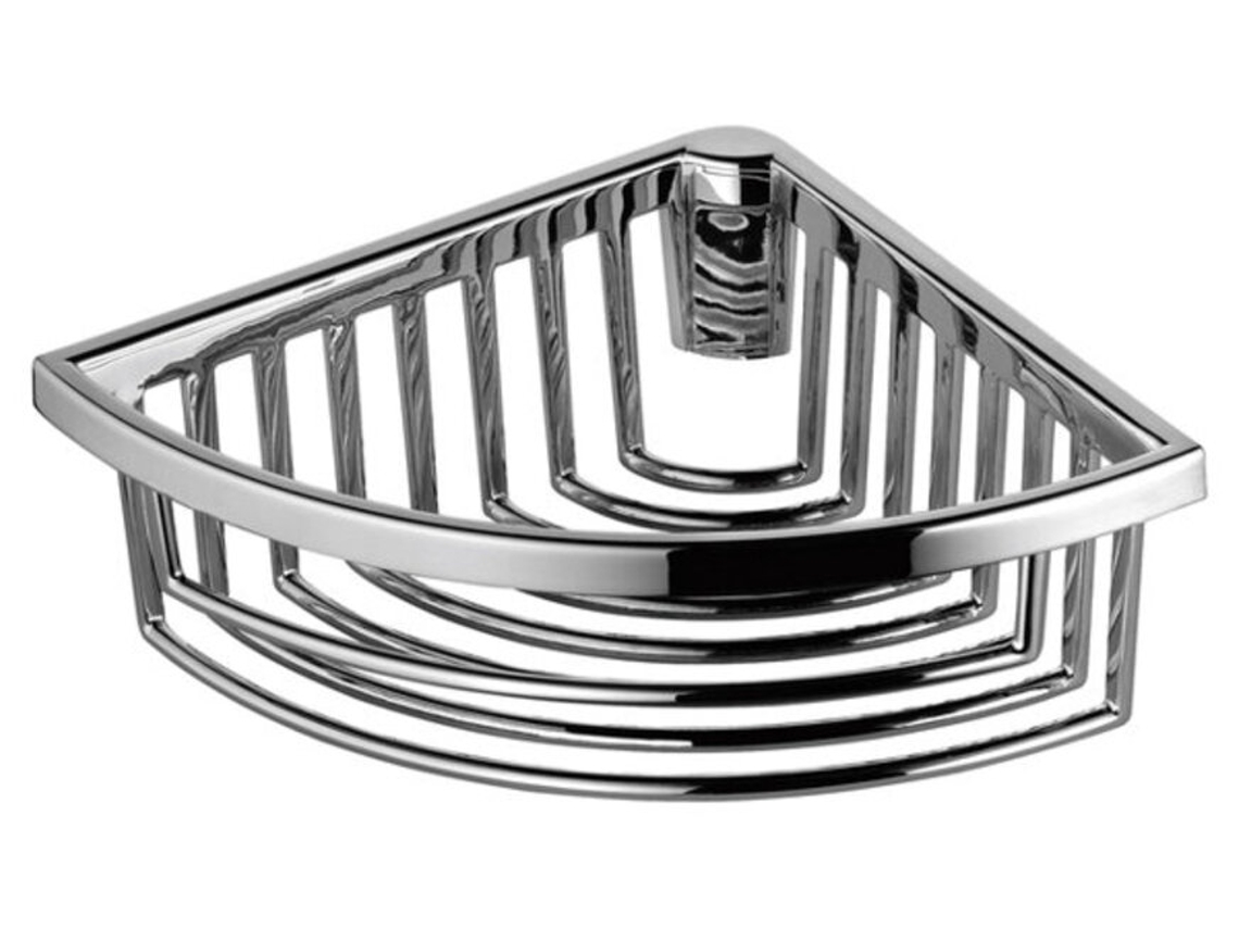 Cestas de Sabão com Esponja de Canto KEUCO 24944 Modelo Fio Removível Altura: 72Mm Cromado