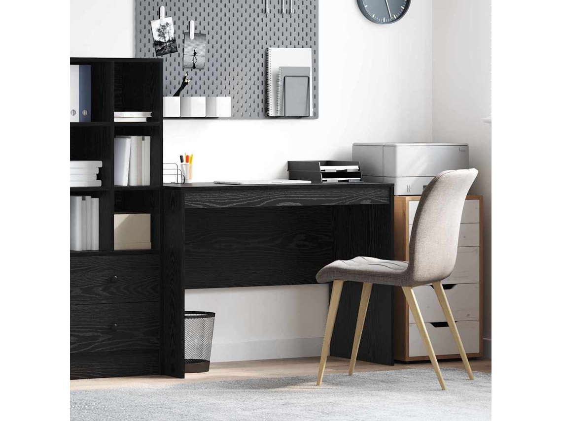 Vidaxl Mesa Carvalho Preto 100 X 50 X 76 Cm