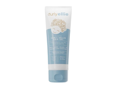 Gel de cabelo com fixação forte Curly Gellie 250ml Curlyellie