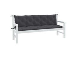 Vidaxl Almofadões P/ Banco Jardim 2pcs 180x50x7cm Mesclado Tecido