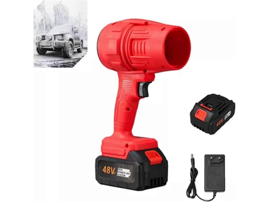 Soprador De Ar Sem Fio Turbo, Material Abs, Bateria De Lítio Alta Potência, Multiuso Para Limpeza E Inflação