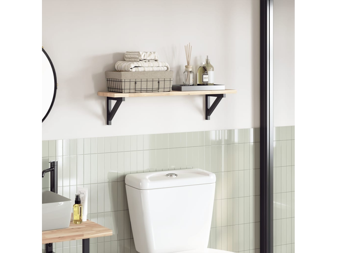 Vidaxl Tampo De Mesa Retangular 80x20x2 Cm Madeira De Acácia Maciça