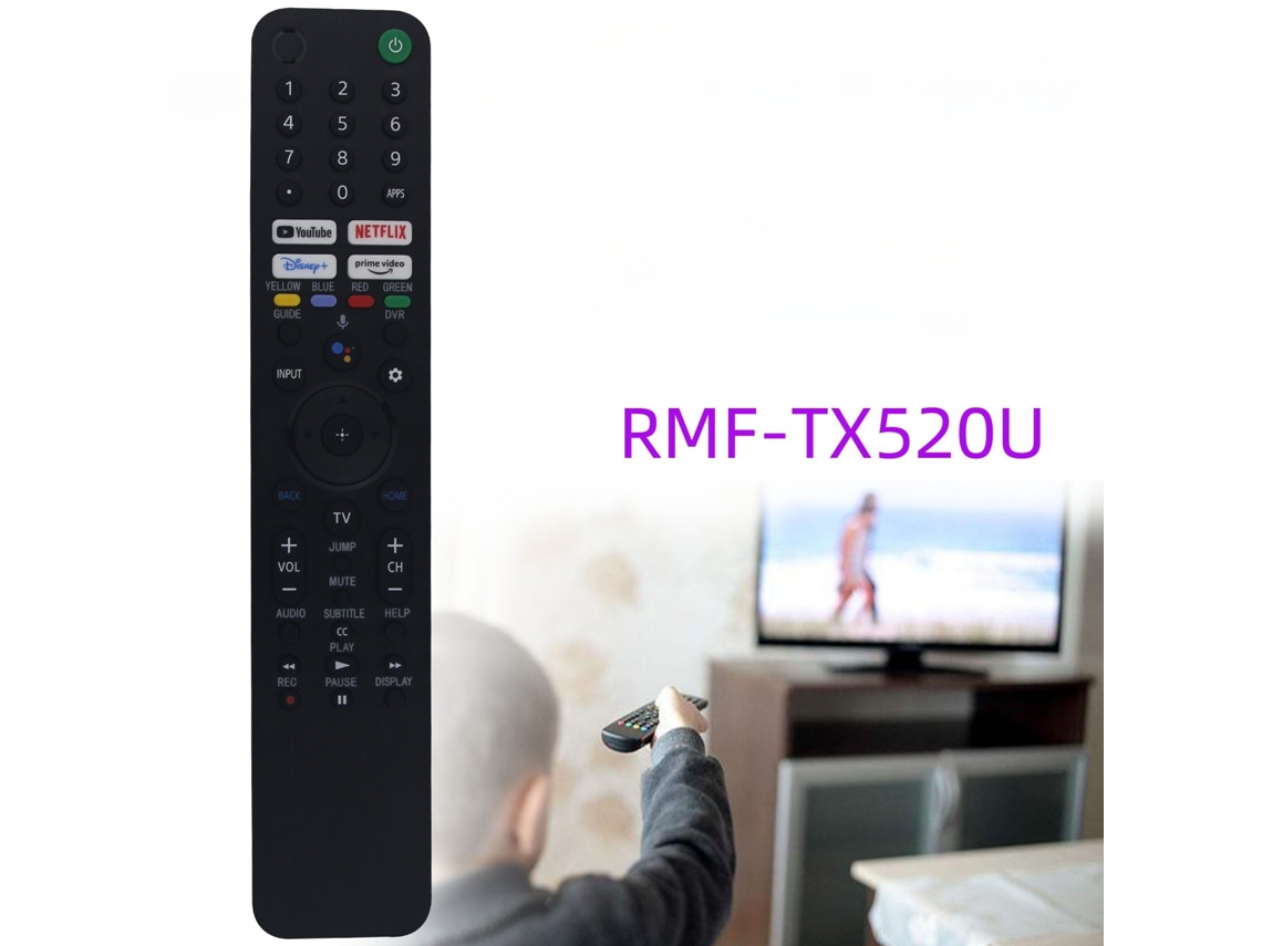 Comando de Tv para Sony Tv Rmf tx520u com Voz XIAOMOYU
