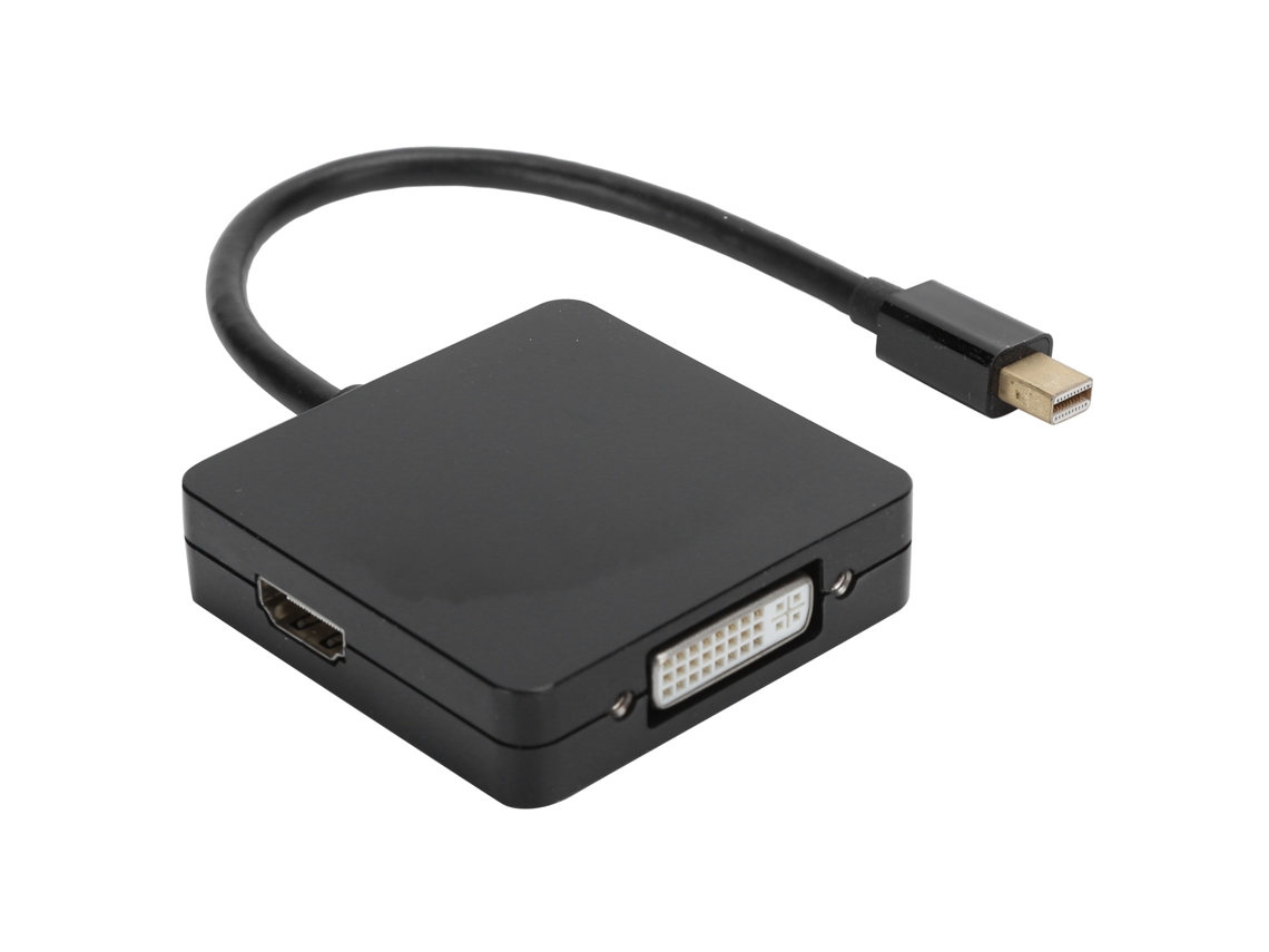Adaptador LAXISCREED Mini Dp para Dp Dvi Hdmi 1080p