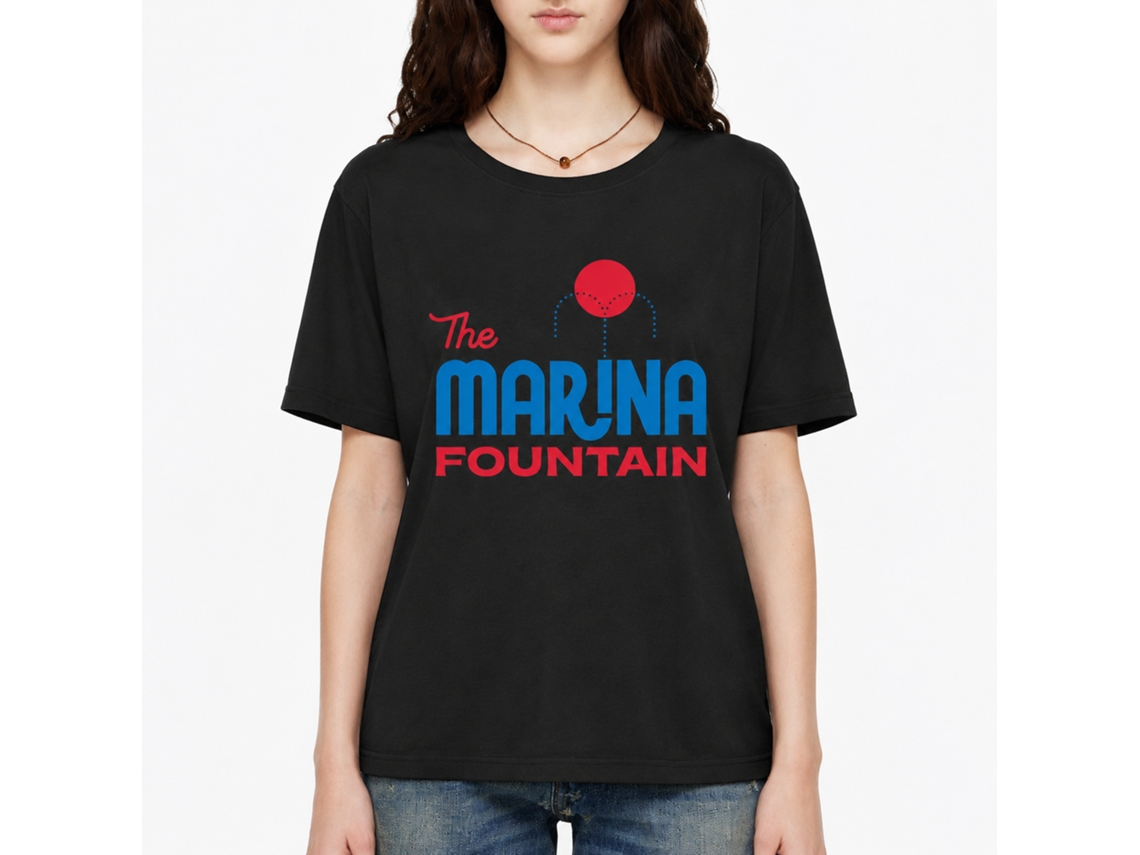 Rockinstone Marina Fountain X Sos24 T-shirt Unique Designer Style