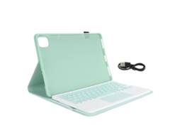 2026zentro-capa Com Teclado Sem Fio Bluetooth Magnético Delgado Para Xiaomi Mi Pad 5 E 5 Pro Verde Claro