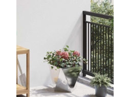 Vidaxl Floreira Prateado 30 X 30 X 30 Cm Aço Inoxidável