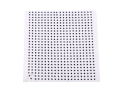 Olhos de Isca 3d Adesivos Prata 4mm 500un
