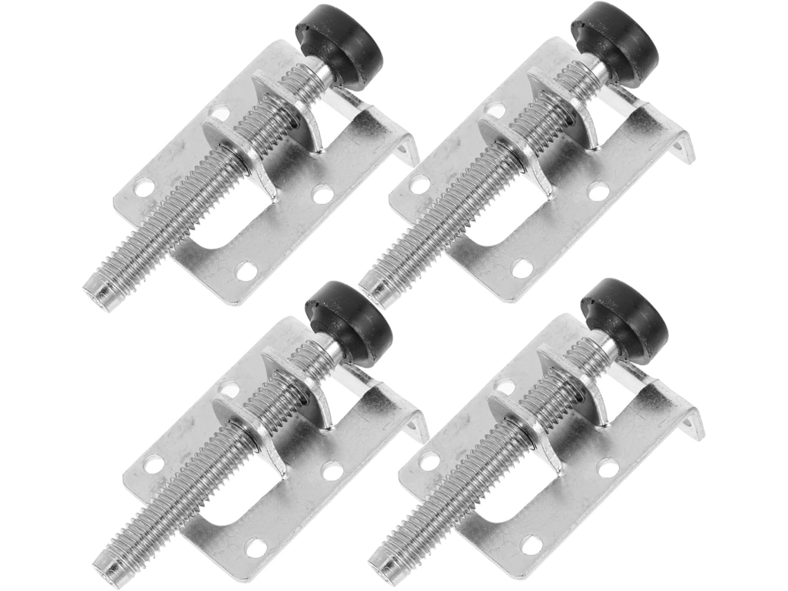 Holibanna Conjunto De 4 Pés Niveladores Ajustáveis E Resistentes Para Móveis, Suporte Estável Para Mesas, Cadeiras E