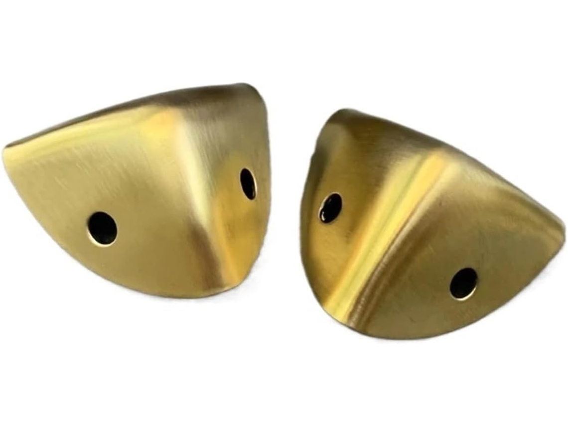 Ferragens Triangulares Decorativas Para Suporte De Canto Caixa Metálica