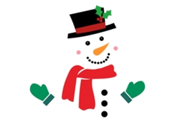 Magnésios de frigorífico de Natal, boneco de neve waterproof com autocolantes decorativos LAXISCREED