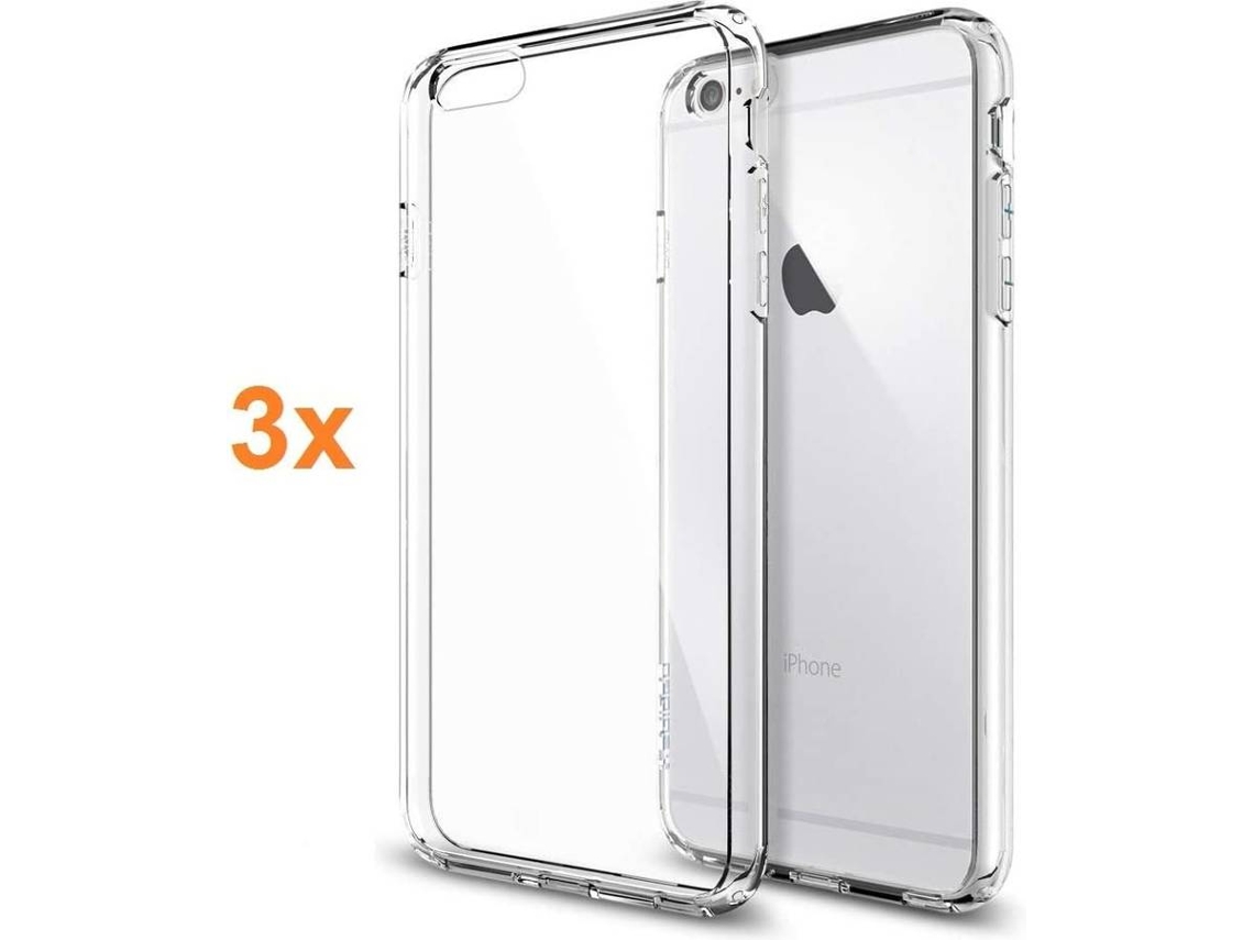 Capa iPhone 6 Plus, 6S Plus HONGWE. Transparente