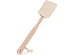 Escova De Bucha Vegetal Natural Para O Corpo, Cabo Longo, Escova Para As Costas Que Proporciona Maciez À Pele, Acessório