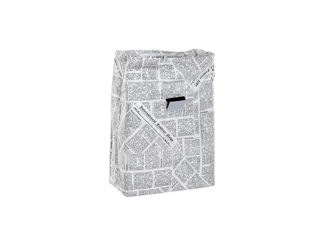 Lancheira DKD HOME DECOR Thermal Branco, Preto (20 x 10 x 28 cm)