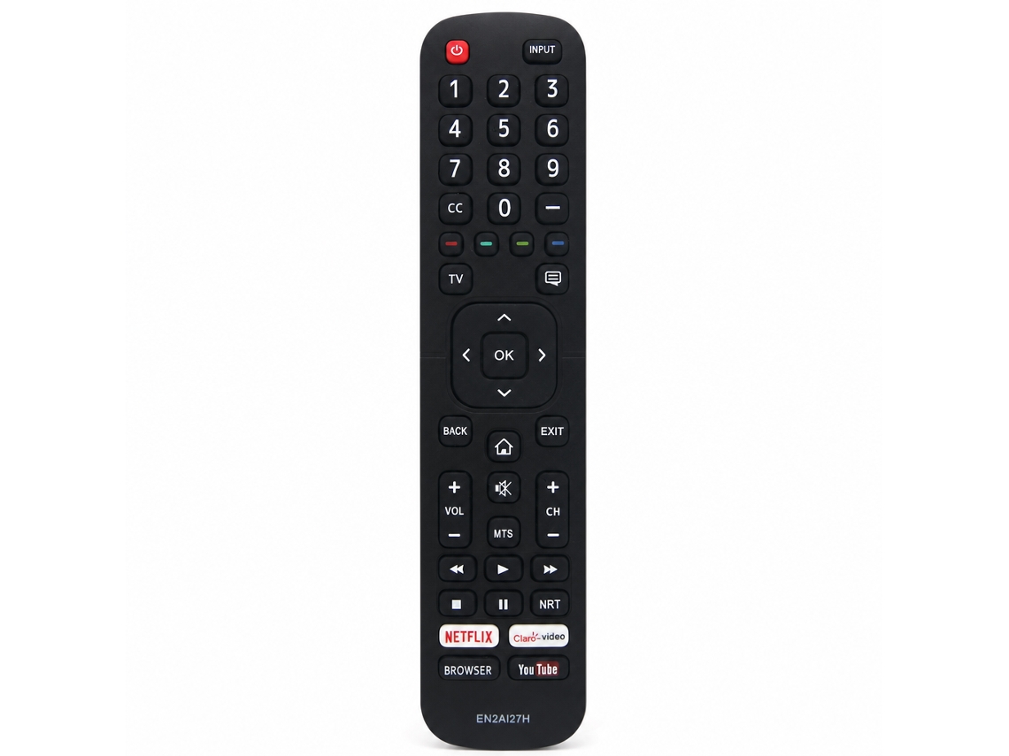 Comando À Distância Para Tv Compatível Com Hisense En2ai27h