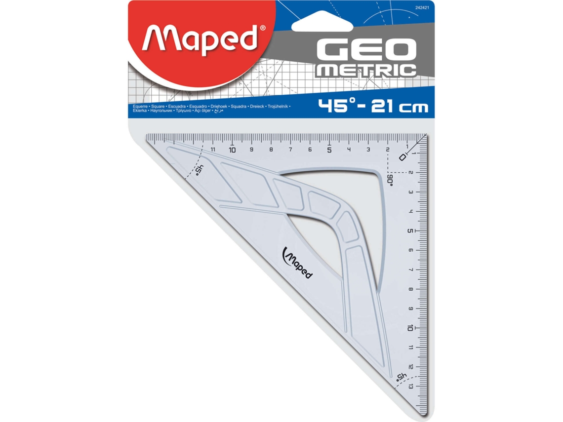 Esquadro MAPED Geometric (45/21 cm)