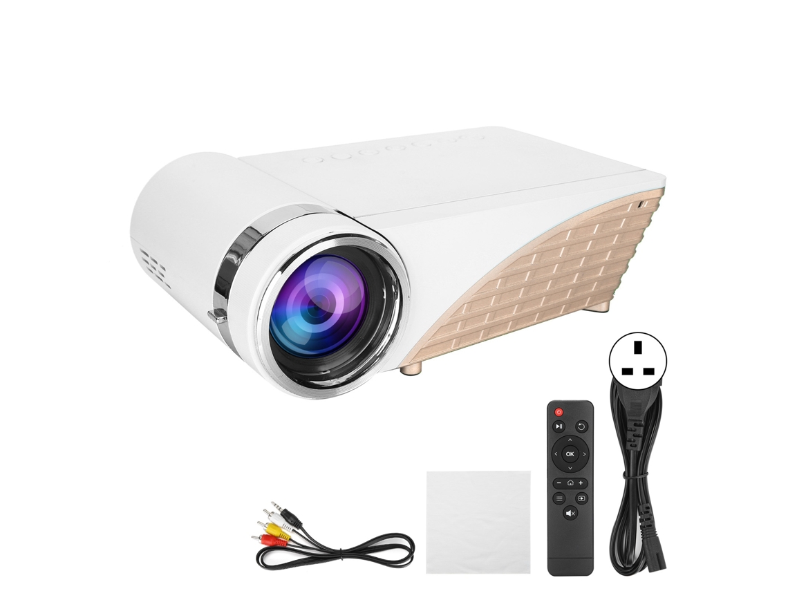 Projetor Wifi Portátil Com 1080p E Tela De Até 170 Polegadas