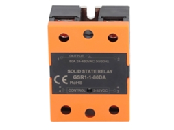 Relé de estado sólido SSR (entrada CC: 3-32 V, saída CA: 24-480 V)